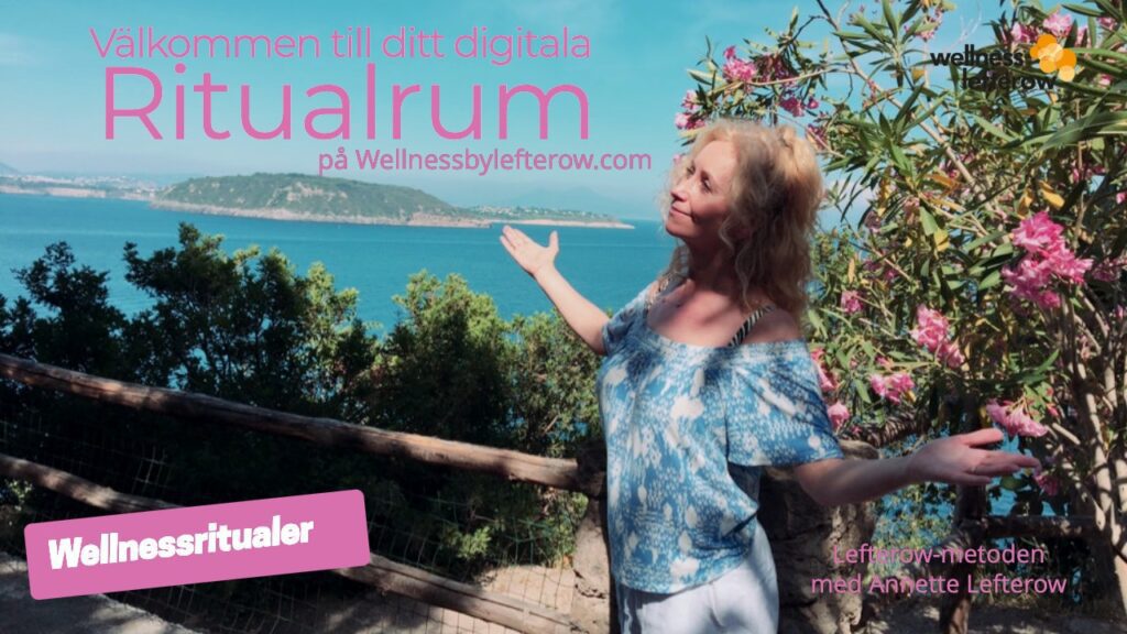 Bilden visar ritualrummet på wellnessbylefterow.com